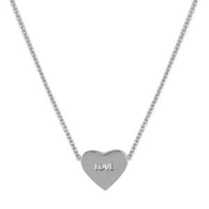 Kate Spade Dear Valentine 17” Necklace White Gold